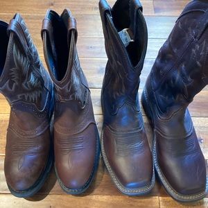 Men’s boots - 2 pair 10 1/2